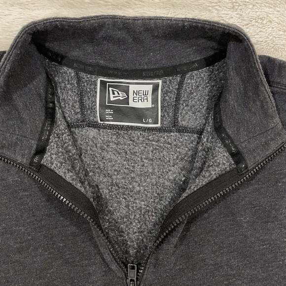 Men's New Era Half Zip Pullover Size Large - Picture 5 of 5
